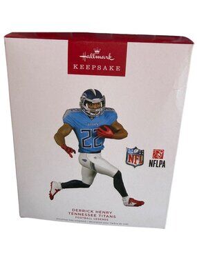 Hallmark Football Legends Derrick Henry Tennessee Titans Christmas Ornament